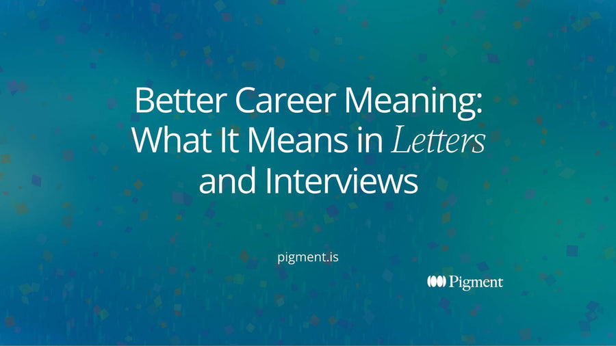 Abstract cover for a guide to better career meaning: soft geometric steps and paths in peach, lavender, and mint rising and branching across a cream canvas.
