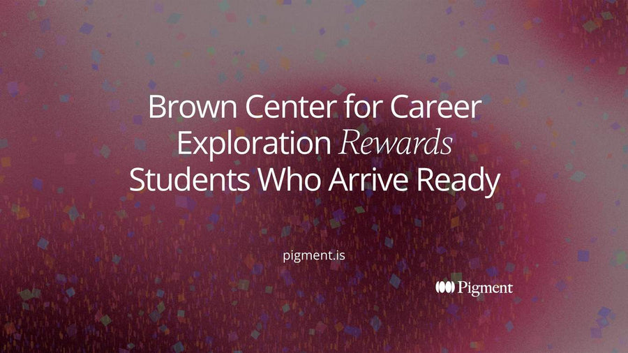Cover for Brown Center for Career Exploration Rewards Students Who Arrive Ready: five lanes, one already chosen