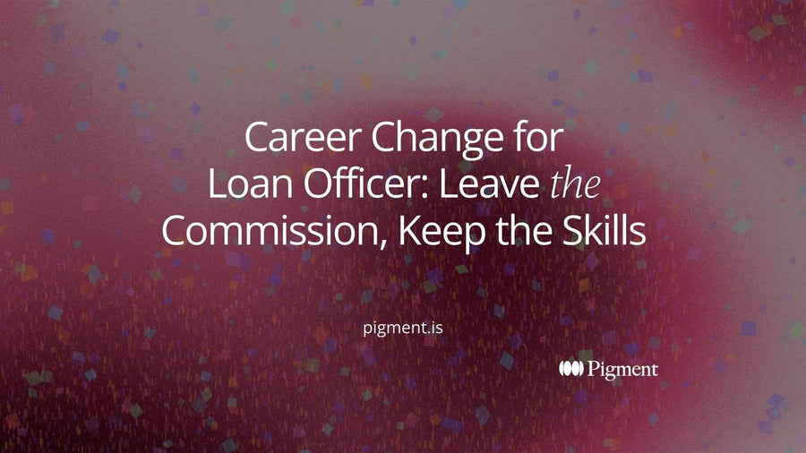 Hero for a career change for loan officer burnout: one path leaving a wavering commission line and splitting toward steadier work inside and outside lending.
