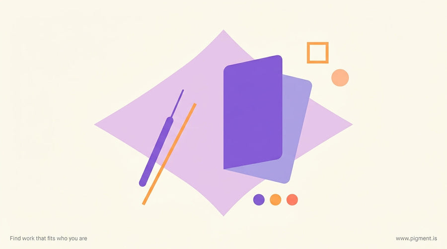 Abstract hero image for a DAT dental aptitude test guide, featuring geometric representations of academic and clinical precis