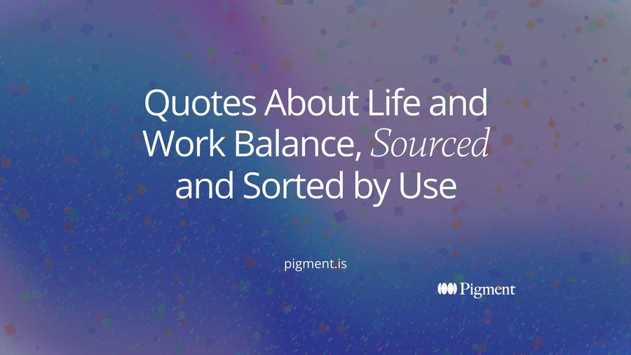 Abstract cover for quotes about life and work balance: one soft rubber ball beside four clear glass circles, in pastel shapes on cream.